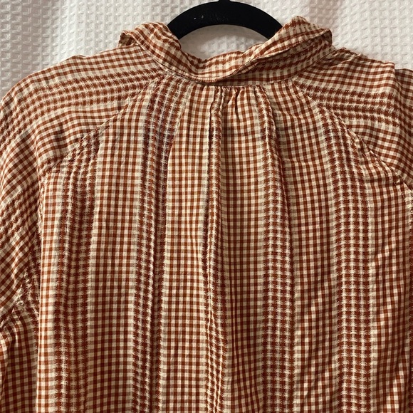 NWT L&G Gingham Pocket Tunic Shirt - Picture 9 of 9